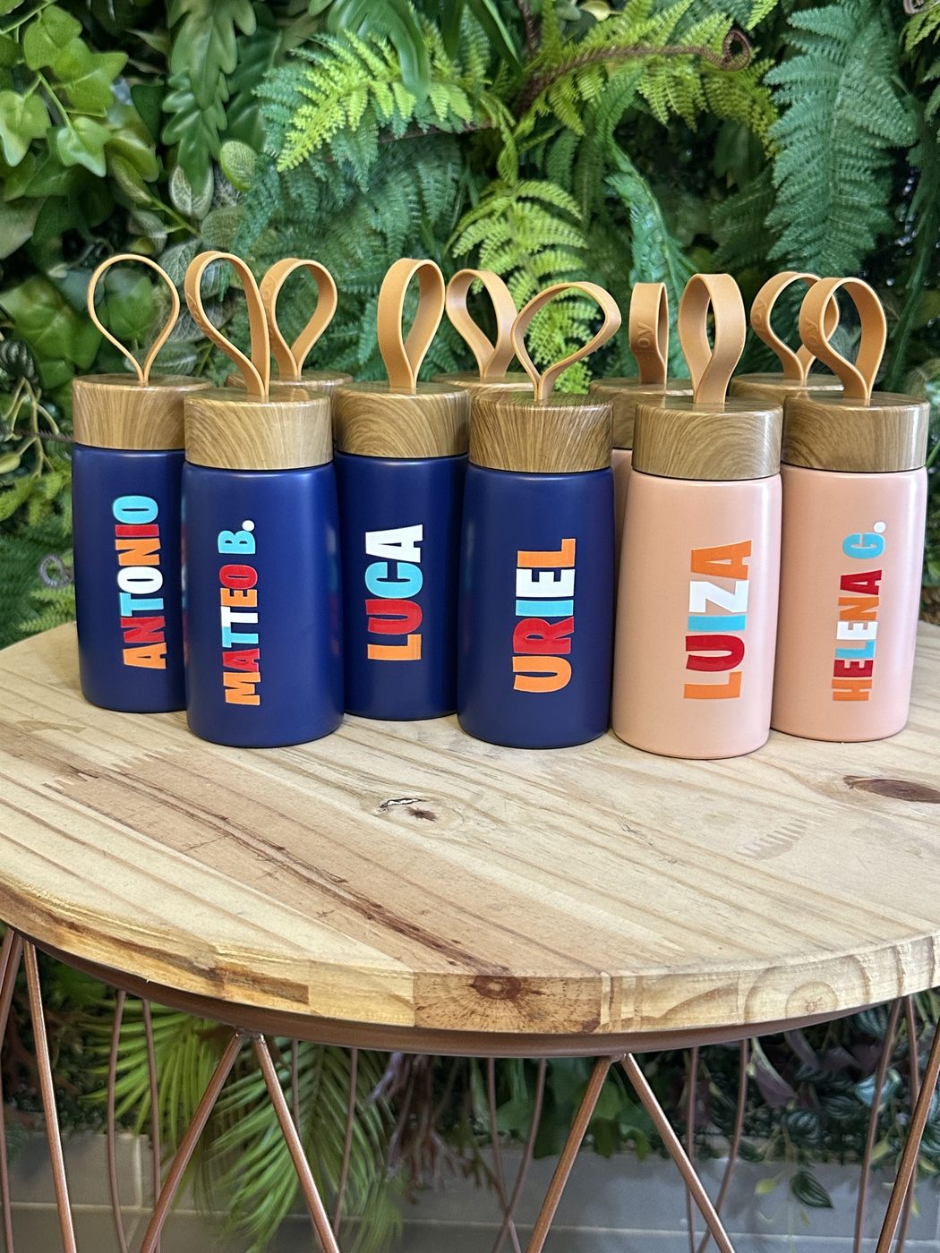 Garrafinha Térmica Bambu Personalizada personalizada — Térmicos, foto 5 de 5